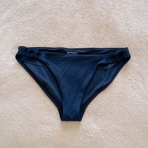 Athleta Bikini Bottom, Black, M